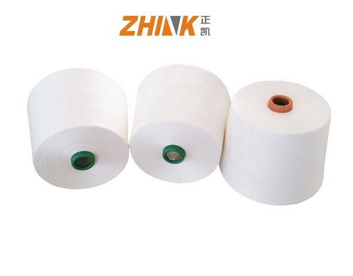 SIRO COMPACT SPUN Ne30/1 100% ανακυκλωμένο πολυεστέρα λευκό νήμα για υφαντικές και πλεκτικές εργασίες