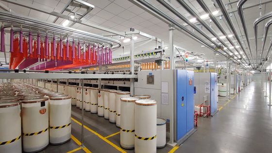 Υφάσματα σπουν 70% ανακυκλωμένο πολυεστέρα 30% Birla Livaeco Viscose NE30/1 για υφαντικές/πλεκτικές εργασίες