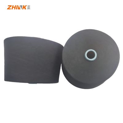 Z Twist Black Polyester 100% 30/1 32/1 40/1 Siro Spun Yarn για πλέξιμο και υφαντική