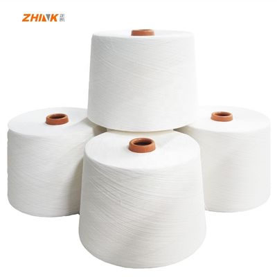 NE32/1 Siro Compact Yarn GRS FSC 70% Ανακυκλωμένο Πολυέστερο 30% Livaeco για υφαντική χρήση