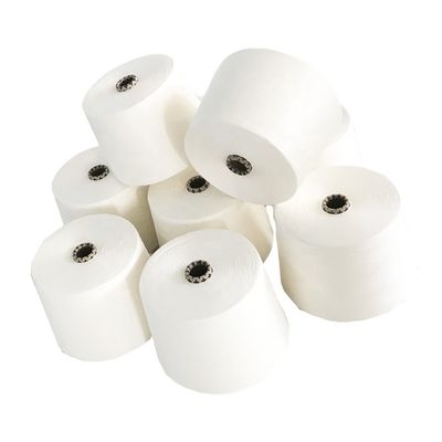 MVS 50/50 65/35 80/20 Ne30/1 Νήματα στρογγυλοειδών από πολυεστέρα/μπαμπού για υφαντικές ύλες