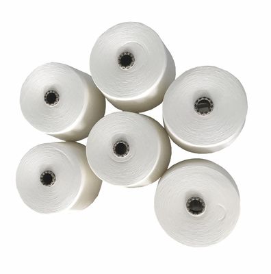 100% Μοδαλ 0.9D Ring Siro Compact Spun Yarn Spandex Raw White για πλέξιμο και υφαντική