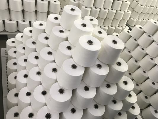 Ne30/1 Siro Spun Yarn για πλέξιμο 100% υλικό μπαμπού με δοκιμασμένη ομοιότητα στροφής 750TPM