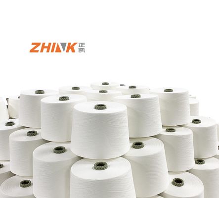 Πολυεστέρας ιπκόζης 90/10 Spandex Ring Siro Compact Core Spun Yarn